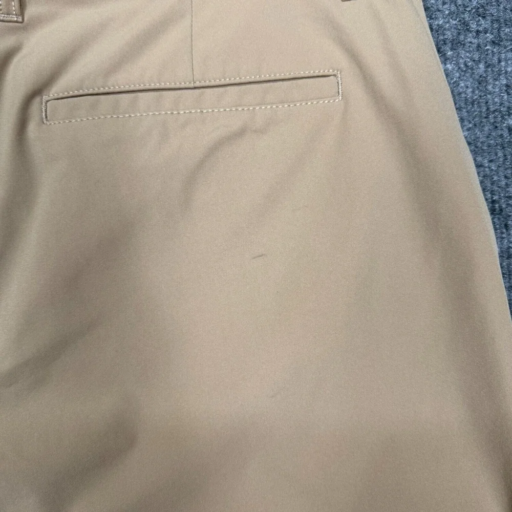 J Crew Pants Mens 32x30 Fits 34‎ Khaki Flex Slim Golf Preppy AA712 Polyester
